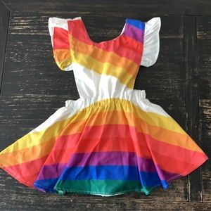 Kids Rainbow Dress